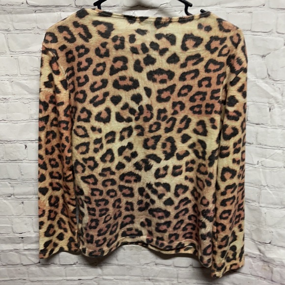 NEW Hye Park and Lune SOFT Cheetah Top size 0 - Picture 8 of 10